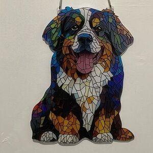 Suncatcher Acrylic Bernese Mountain Dog Decorative Home Cabin Decor Gifts